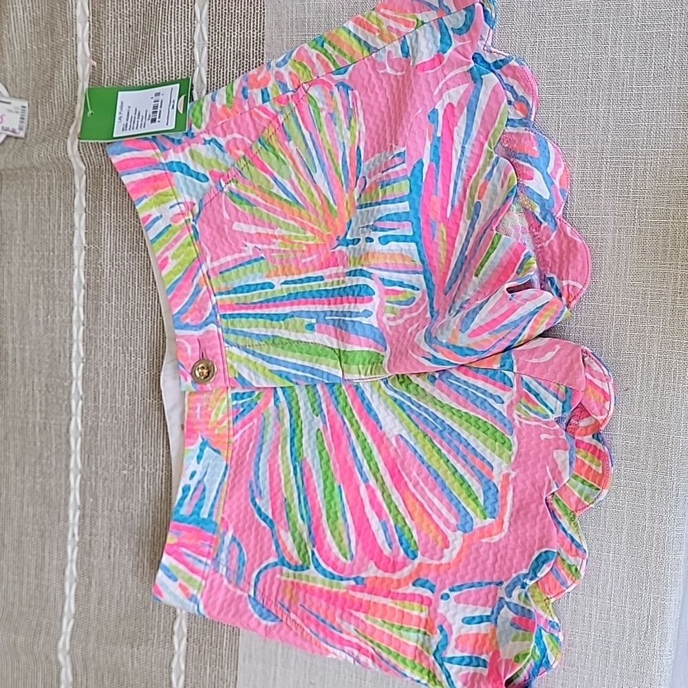 NWT Lilly Pulitzer Buttercup shorts size 0